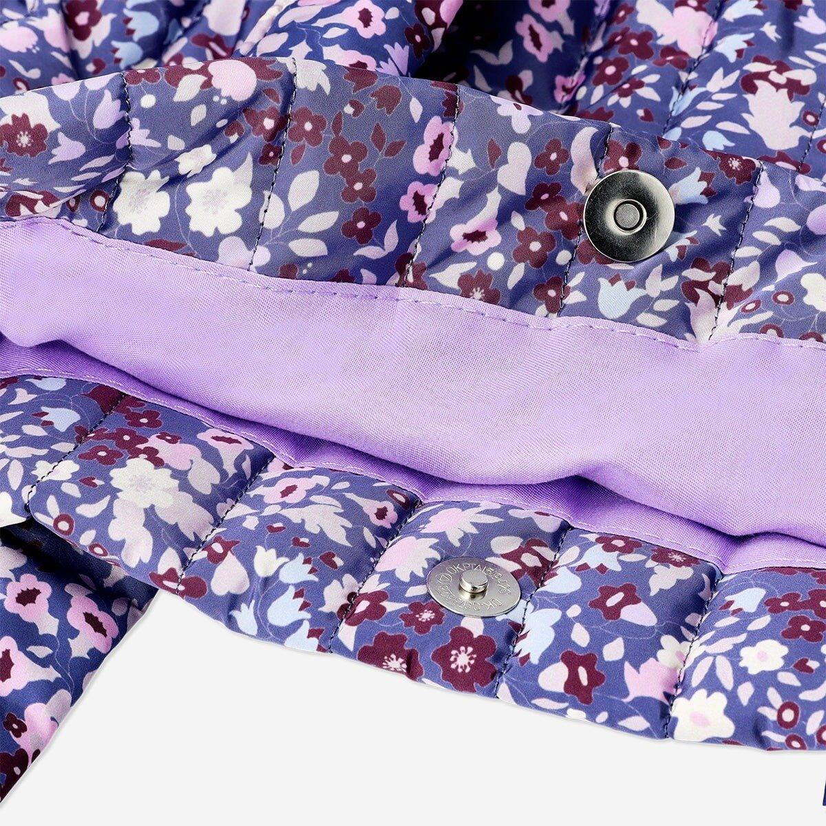 Multicolour quilted floral bag