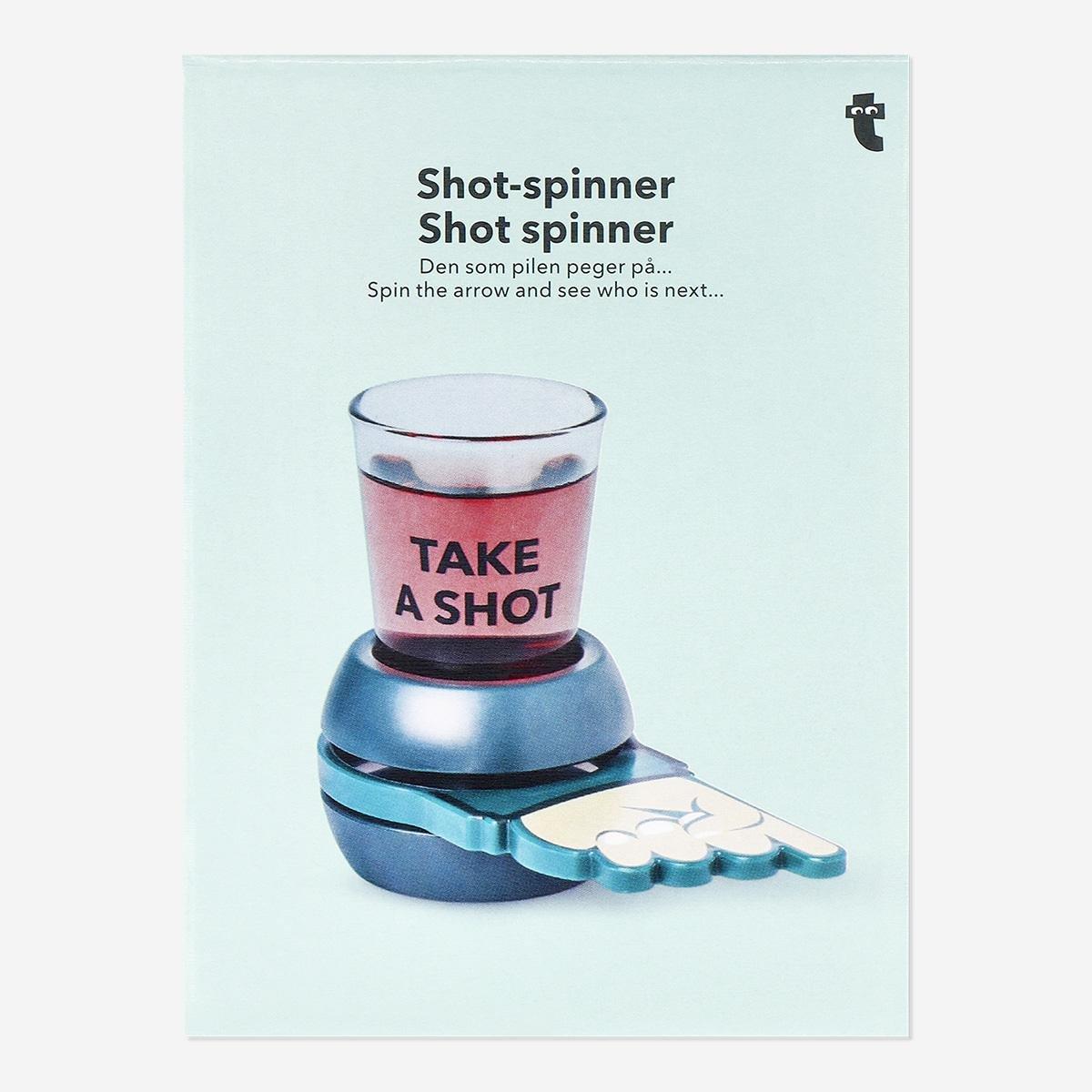 Multicolour shot spinner game