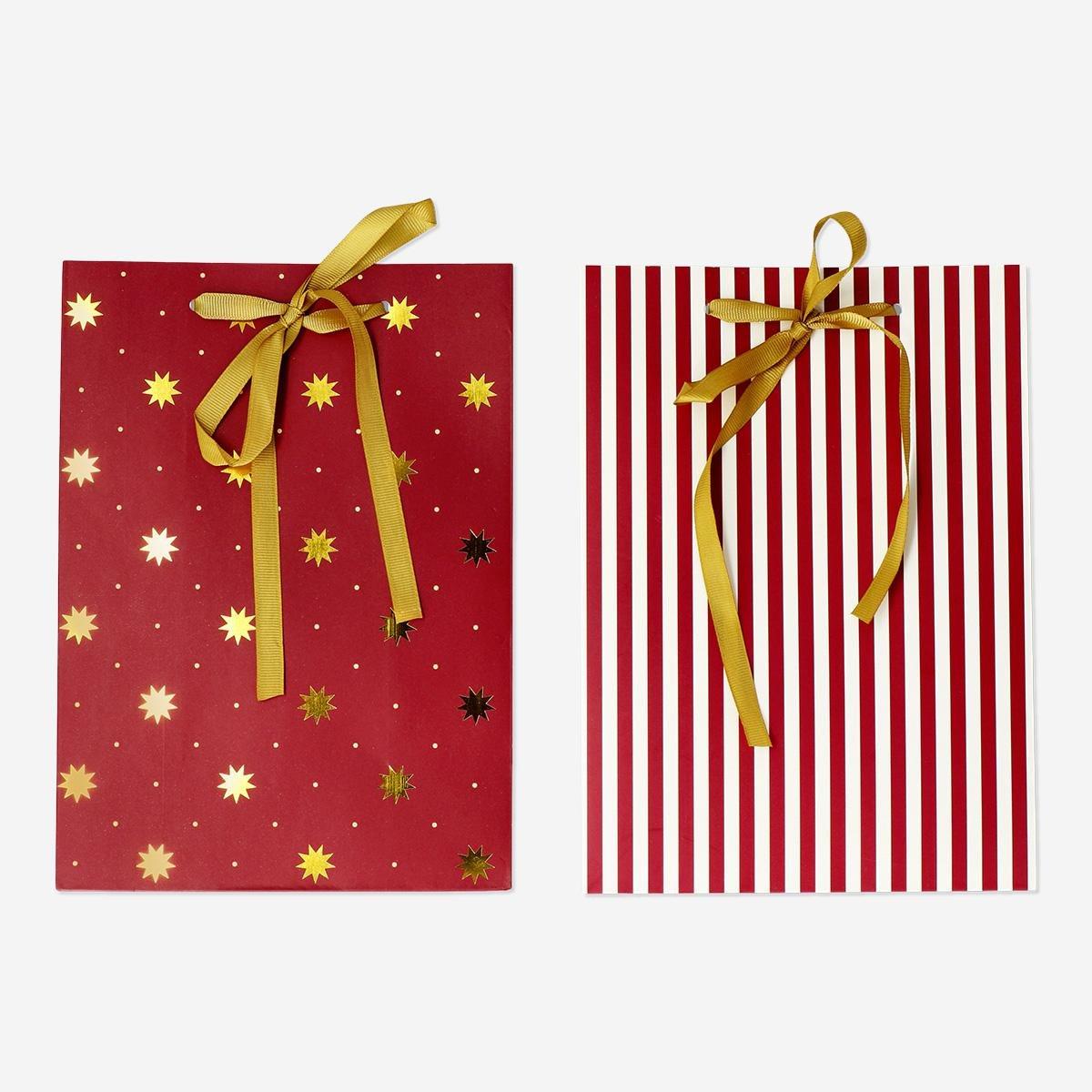 Multicolour gift bags - 2 pcs