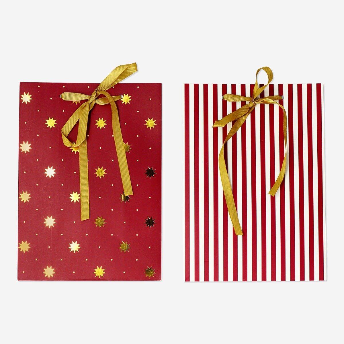 Multicolour gift bags - 2 pcs