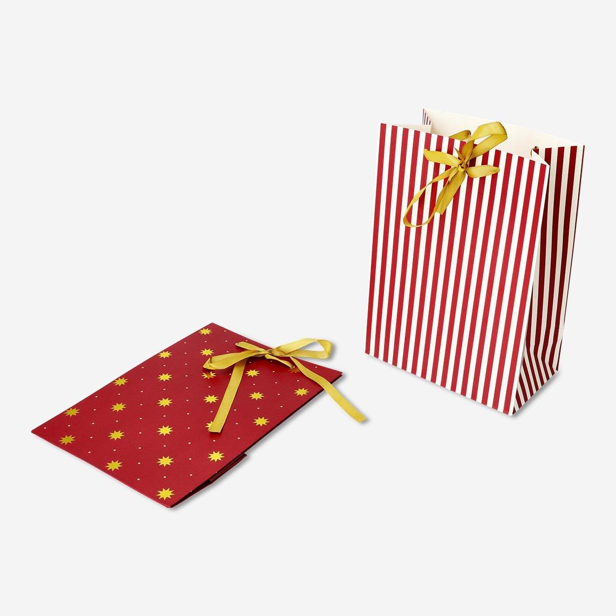 Multicolour gift bags - 2 pcs