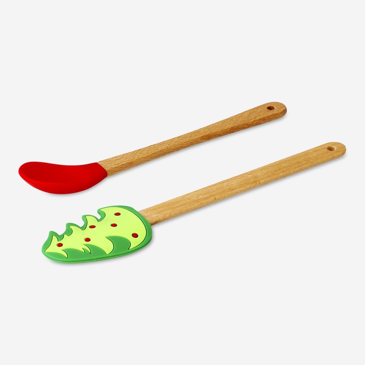 Multicolour Baking Utensil Set - 2 Pcs