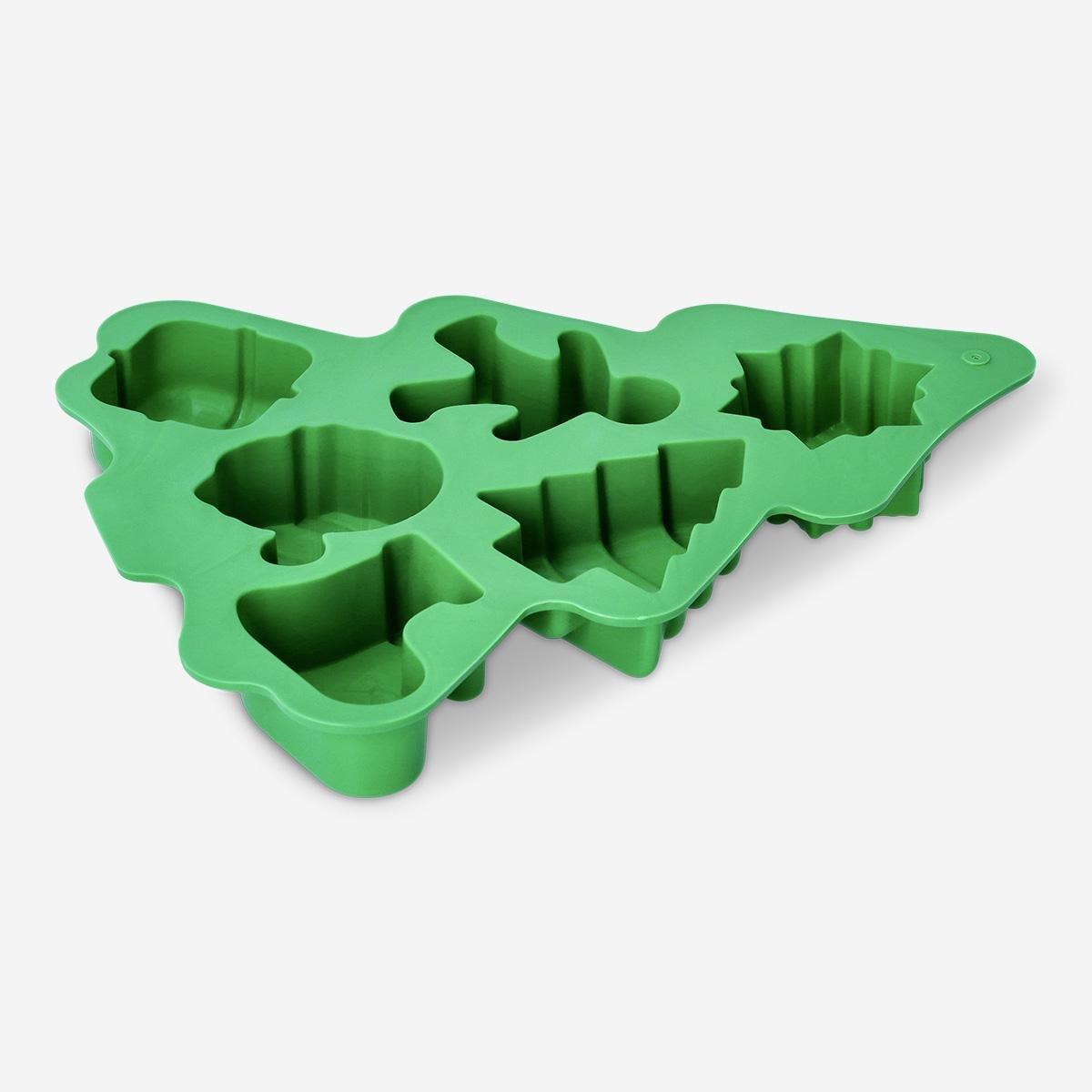 Green Christmas Tree Shaped Baking Mold