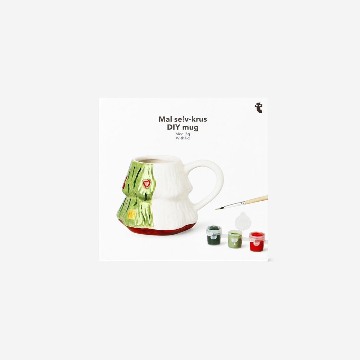 Multicolour Diy Christmas Mug - 300 Ml