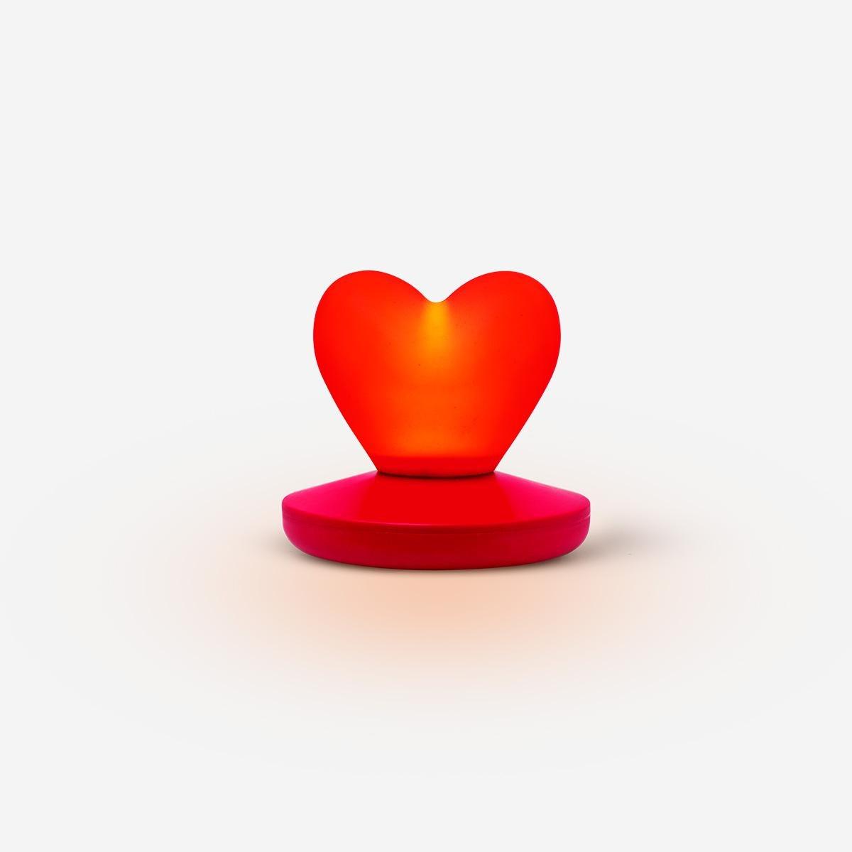 Pink Luminous Heart