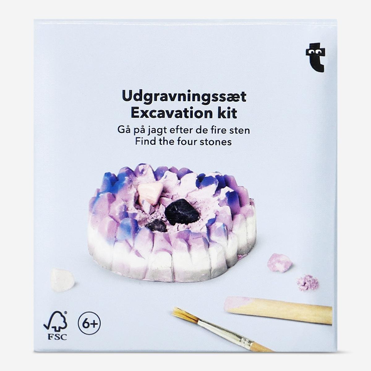 Multicolour excavation set