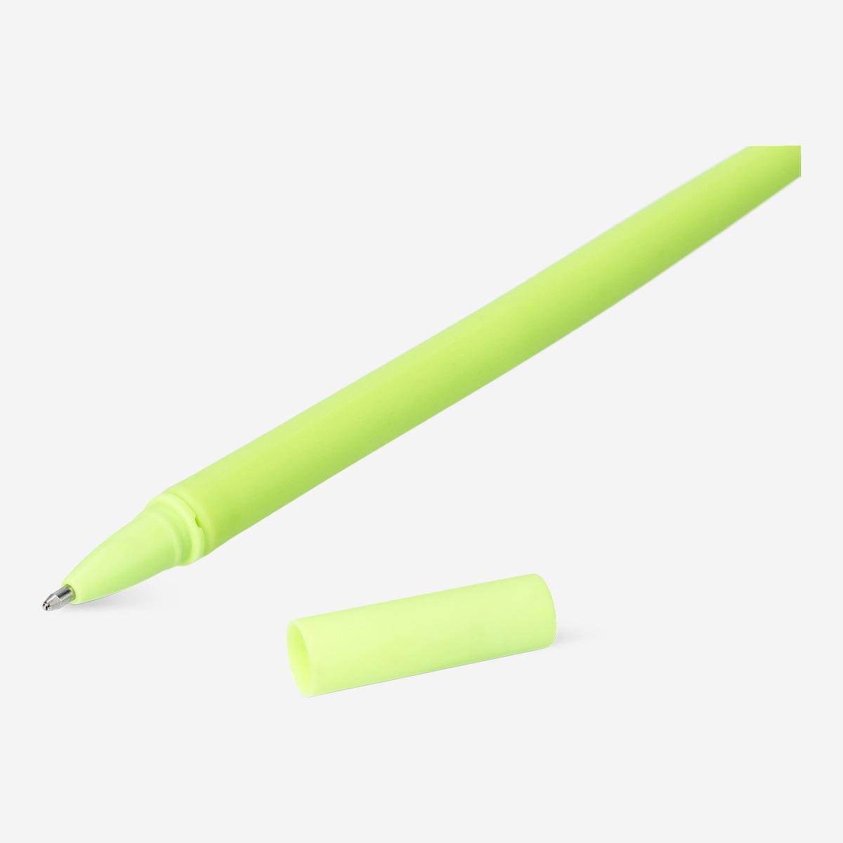 Multicolour gel ink pen with panda topper