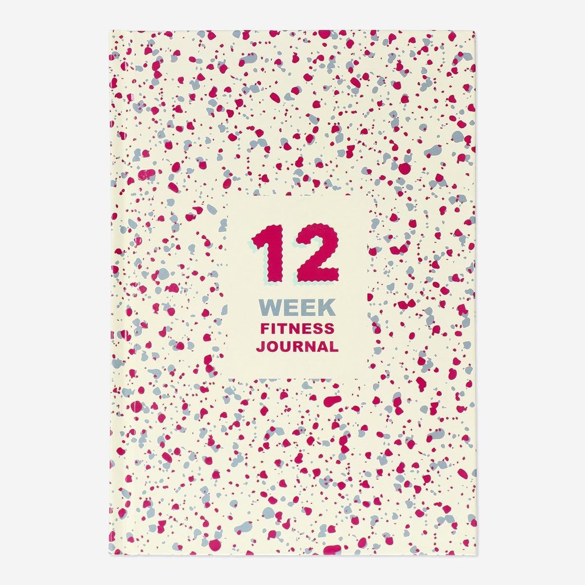 Multicolour fitness journal - English