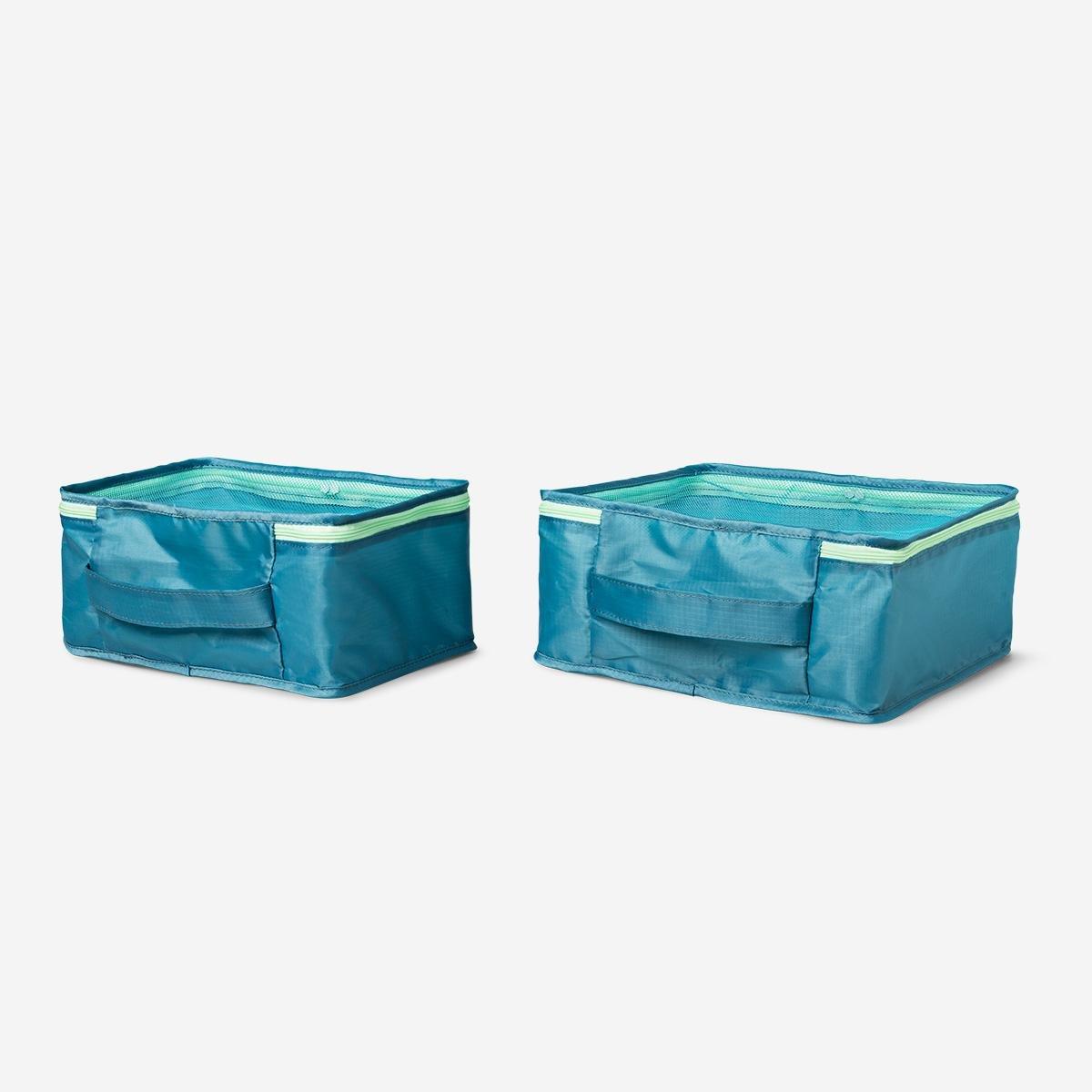 Blue organiser bag set - 5 pcs