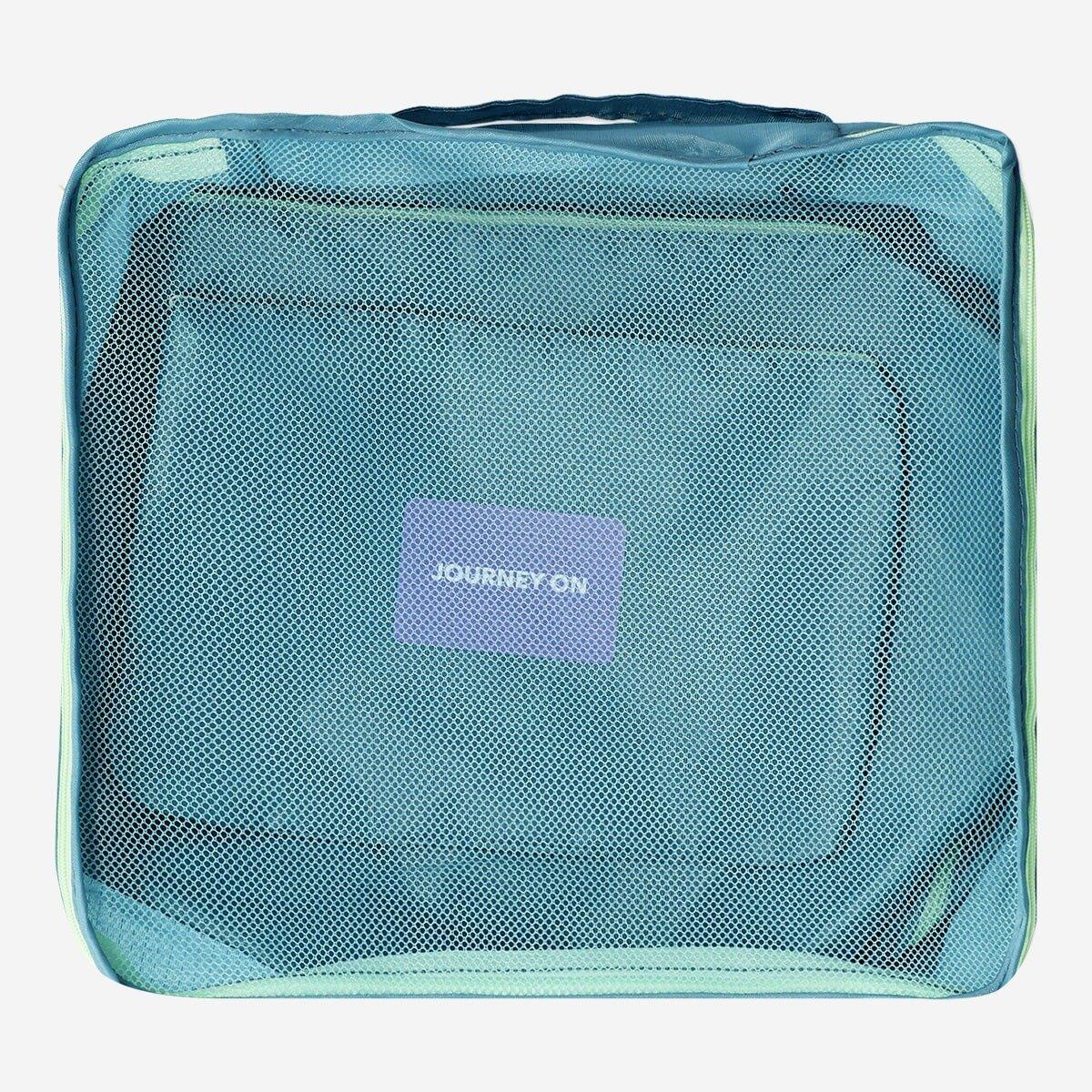 Blue organiser bag set - 5 pcs