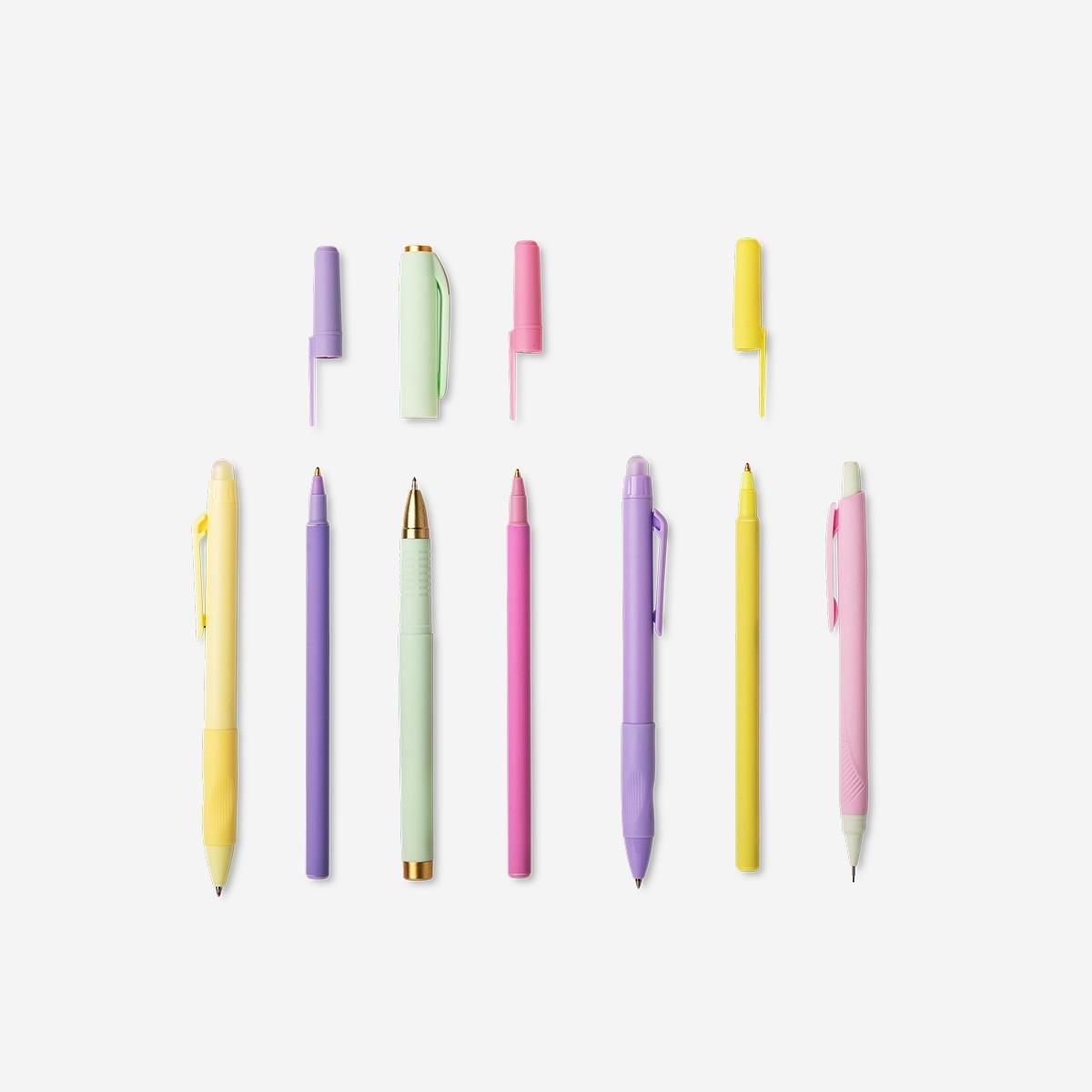 Multicolour essential pen pack - 7 pcs
