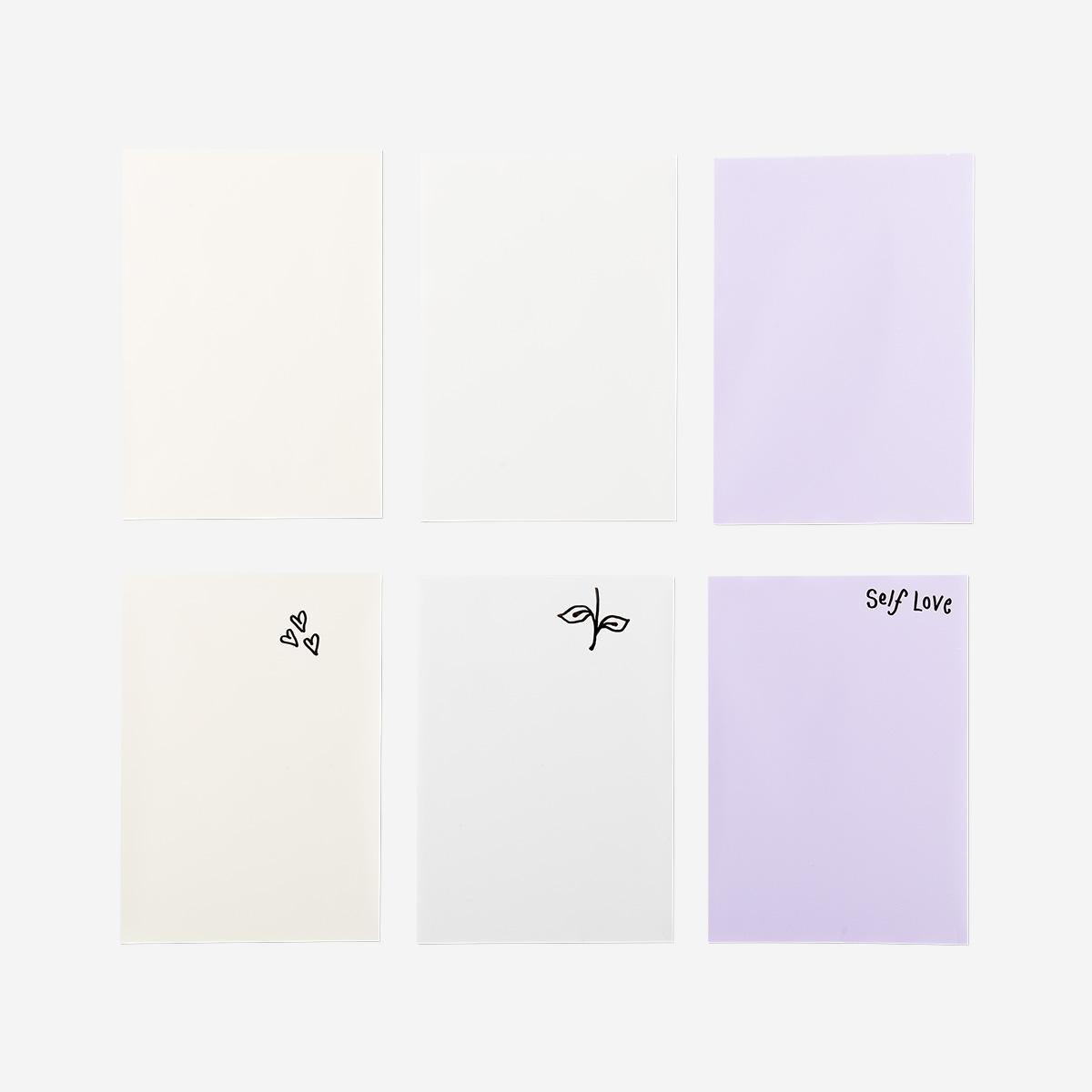 Multicolour magnetic notepad - a5