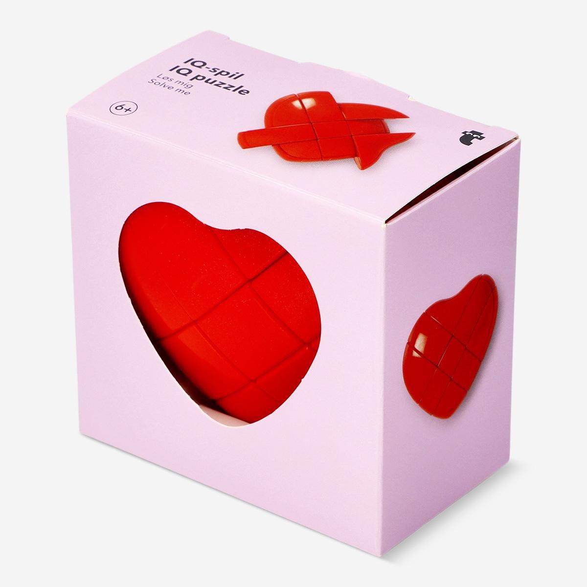 Red Iq Heart Puzzle