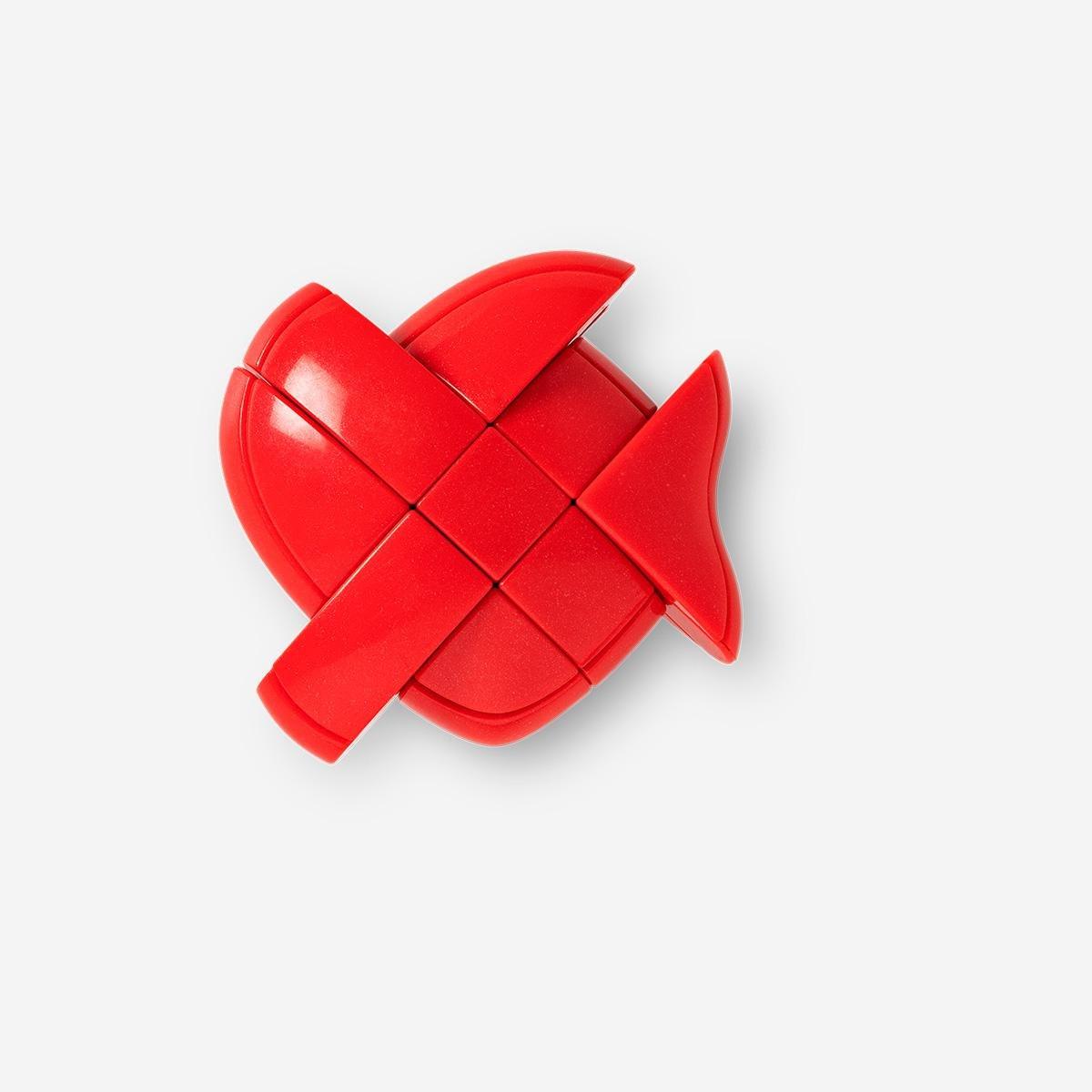 Red Iq Heart Puzzle
