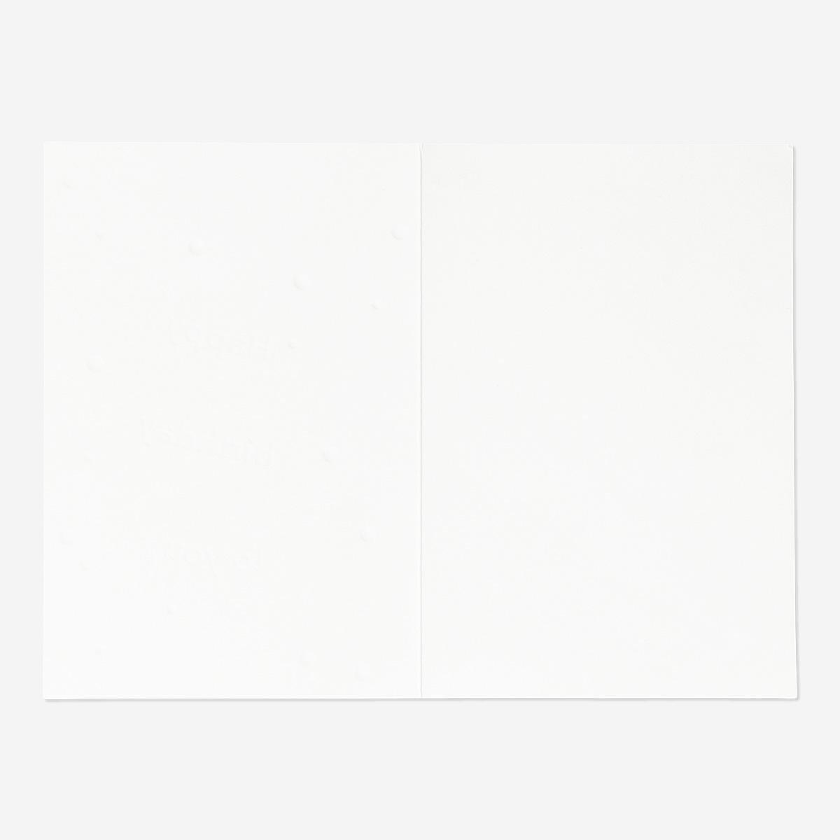 Multicolour happy birthday card banner and envelope