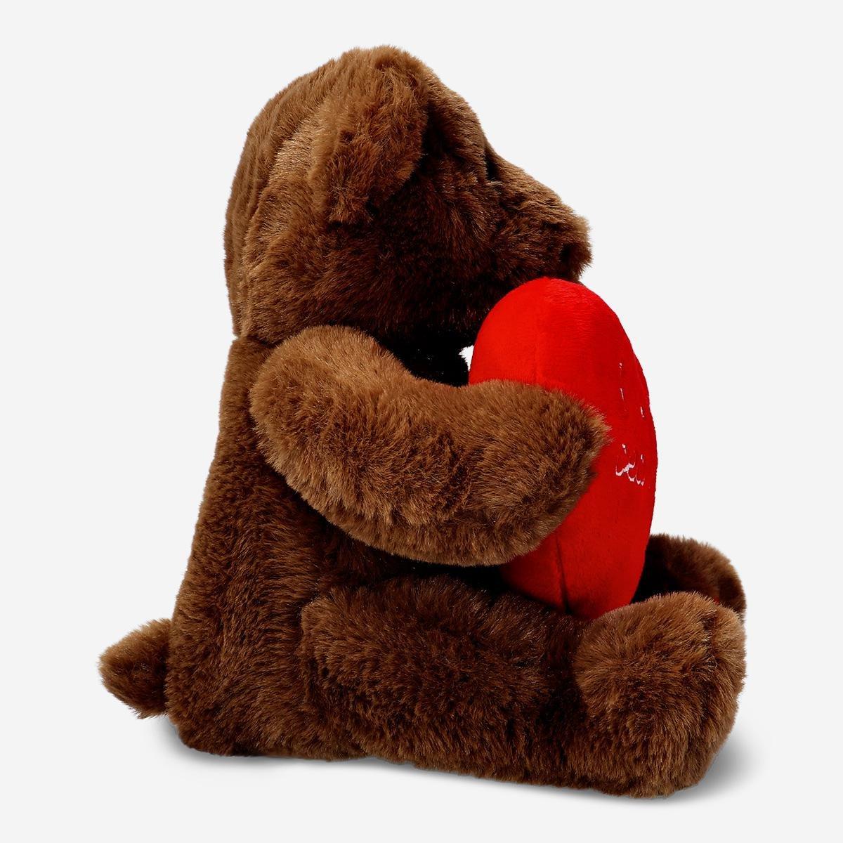 Brown Teddy Bear With Heart