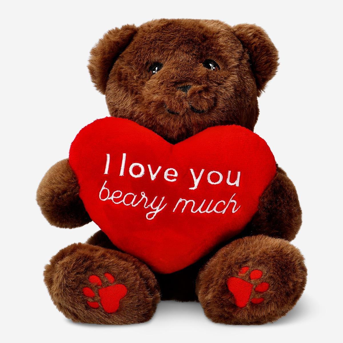 Brown Teddy Bear With Heart