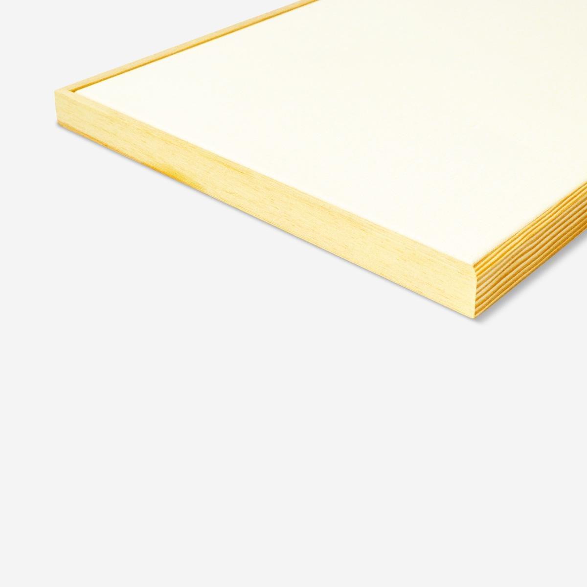 Beige Framed Canvas. A3