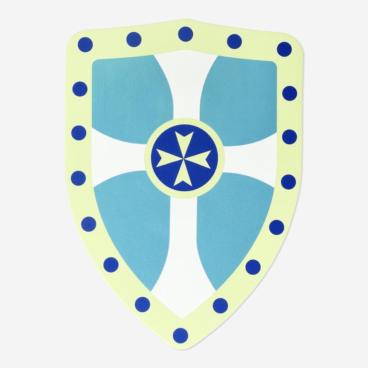 Multicolour foam shield