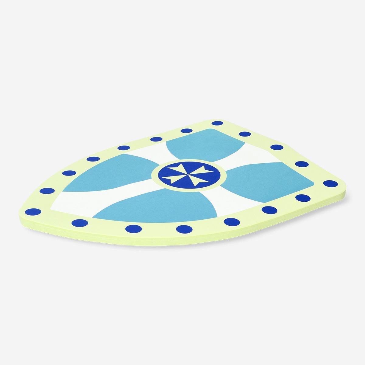 Multicolour foam shield