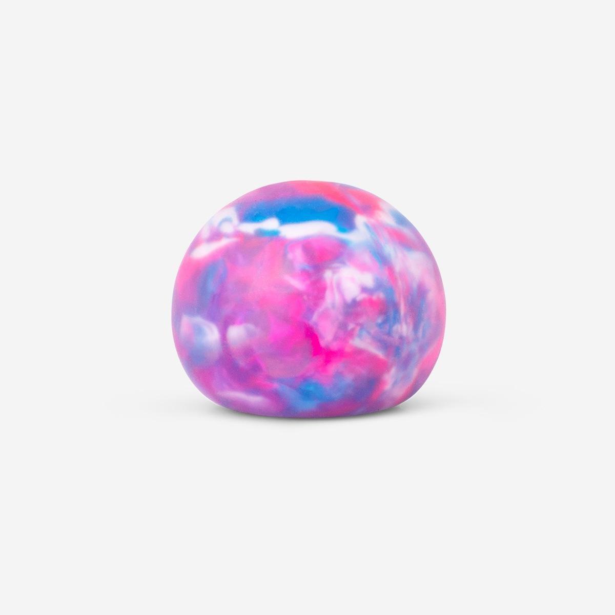 Multicolour marble fidget ball