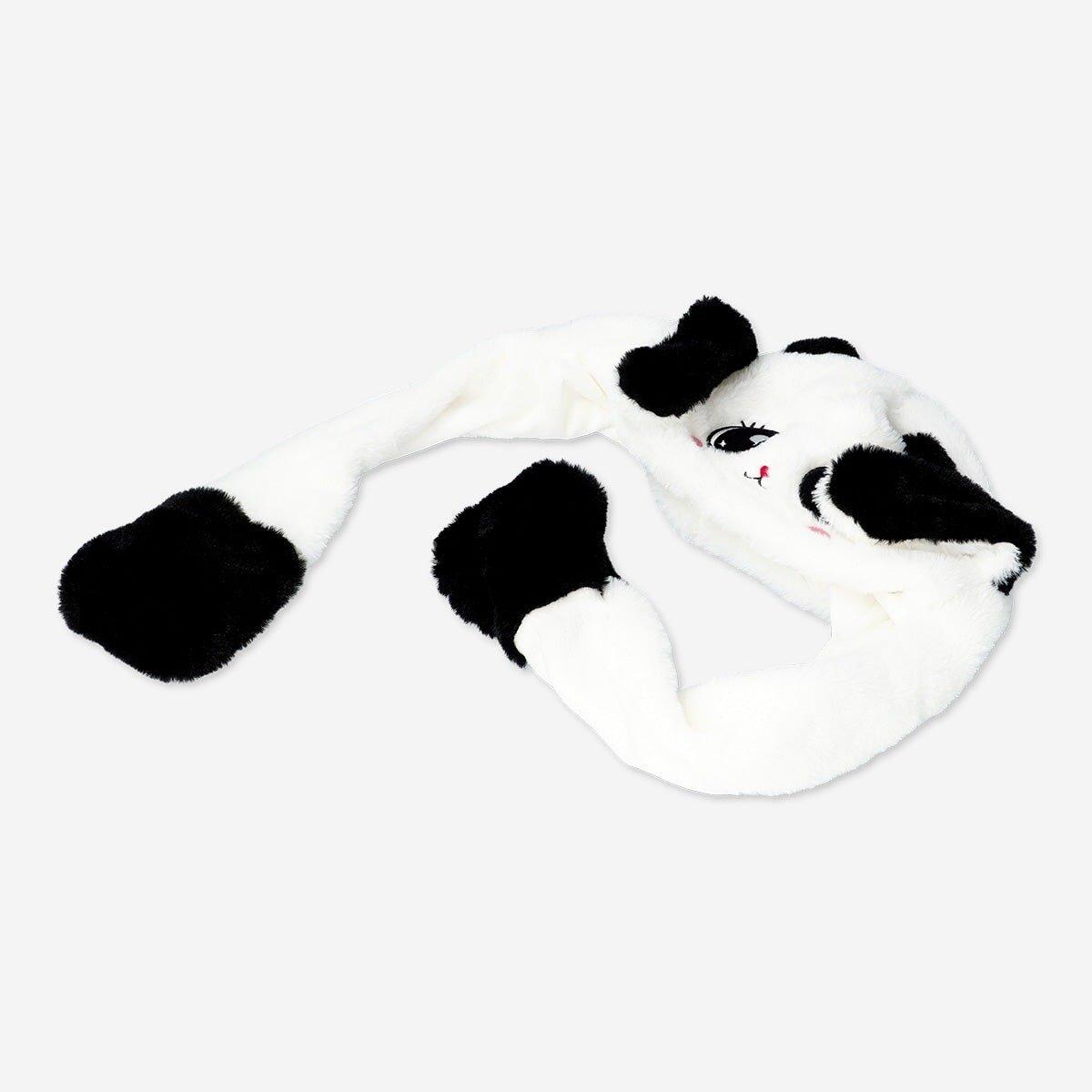 Multicolour moving ears panda hat for kids