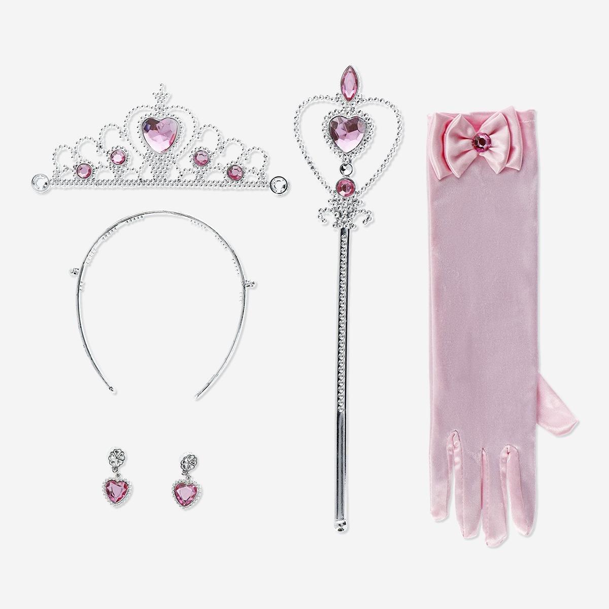 Pink princess accessories for kids