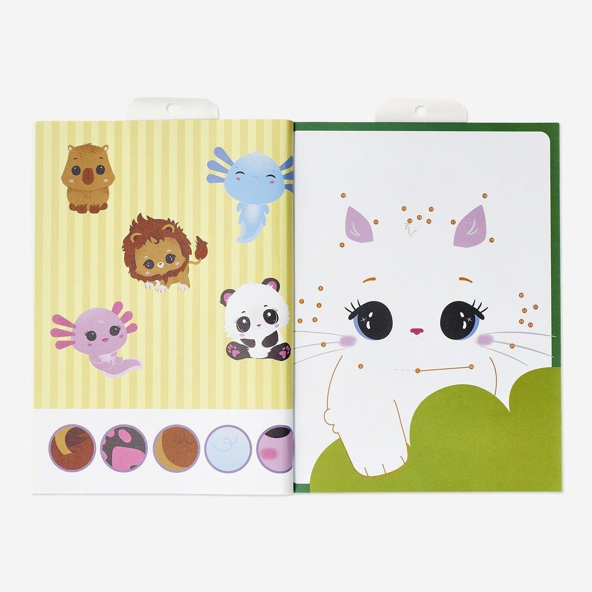 Multicolour activity book