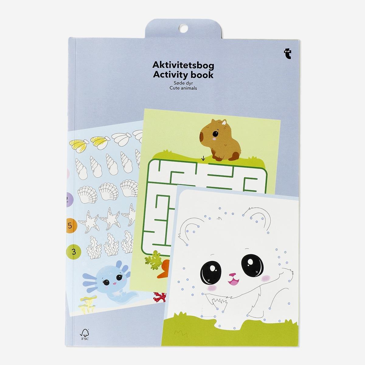 Multicolour activity book