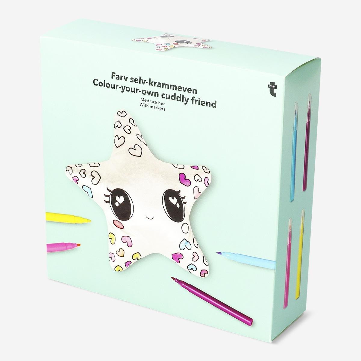Multicolour Diy Plush Markers Star Toy
