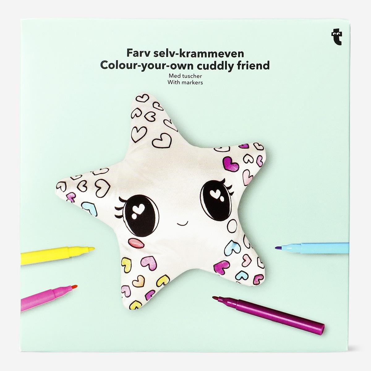 Multicolour Diy Plush Markers Star Toy
