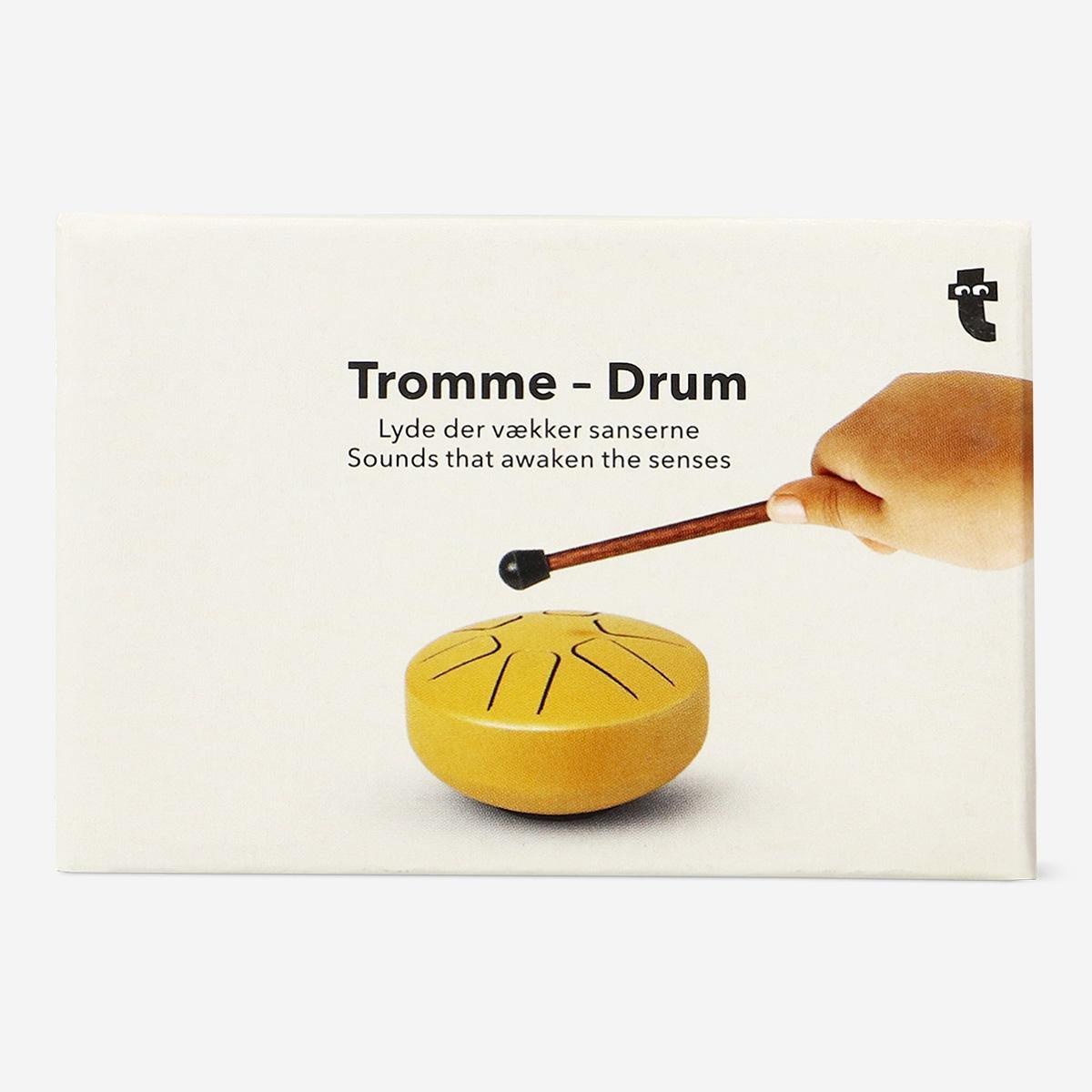 Yellow sensory drum