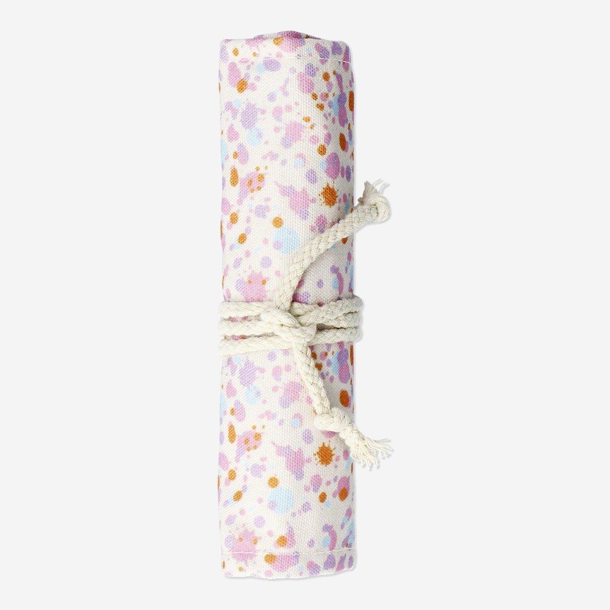 Multicolour water colouring pencils with cotton bag - 12 colours