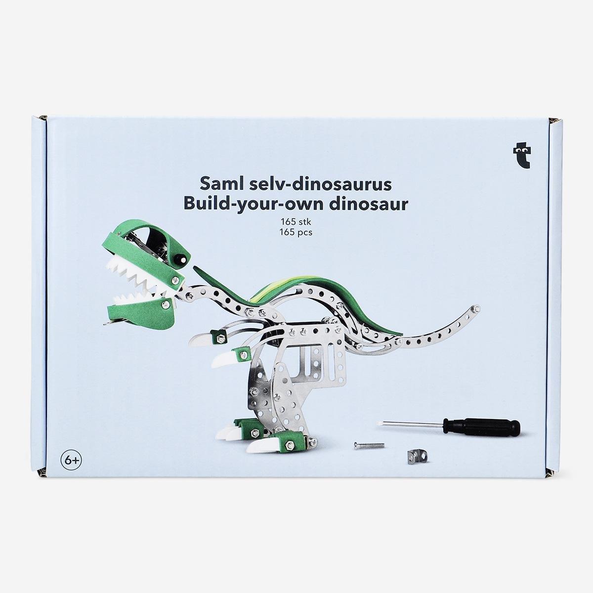 Multicolour diy t-rex dinosaur
