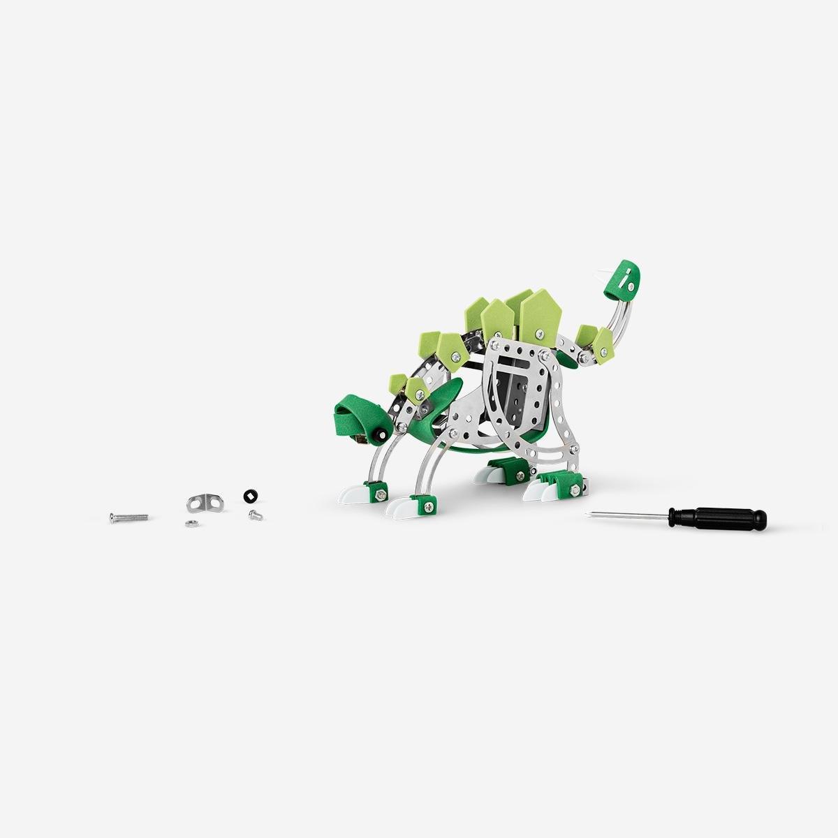 Multicolour diy stegosaurus dinosaur