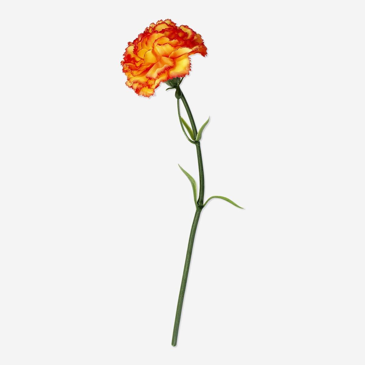 Multicolour decorative orange flower