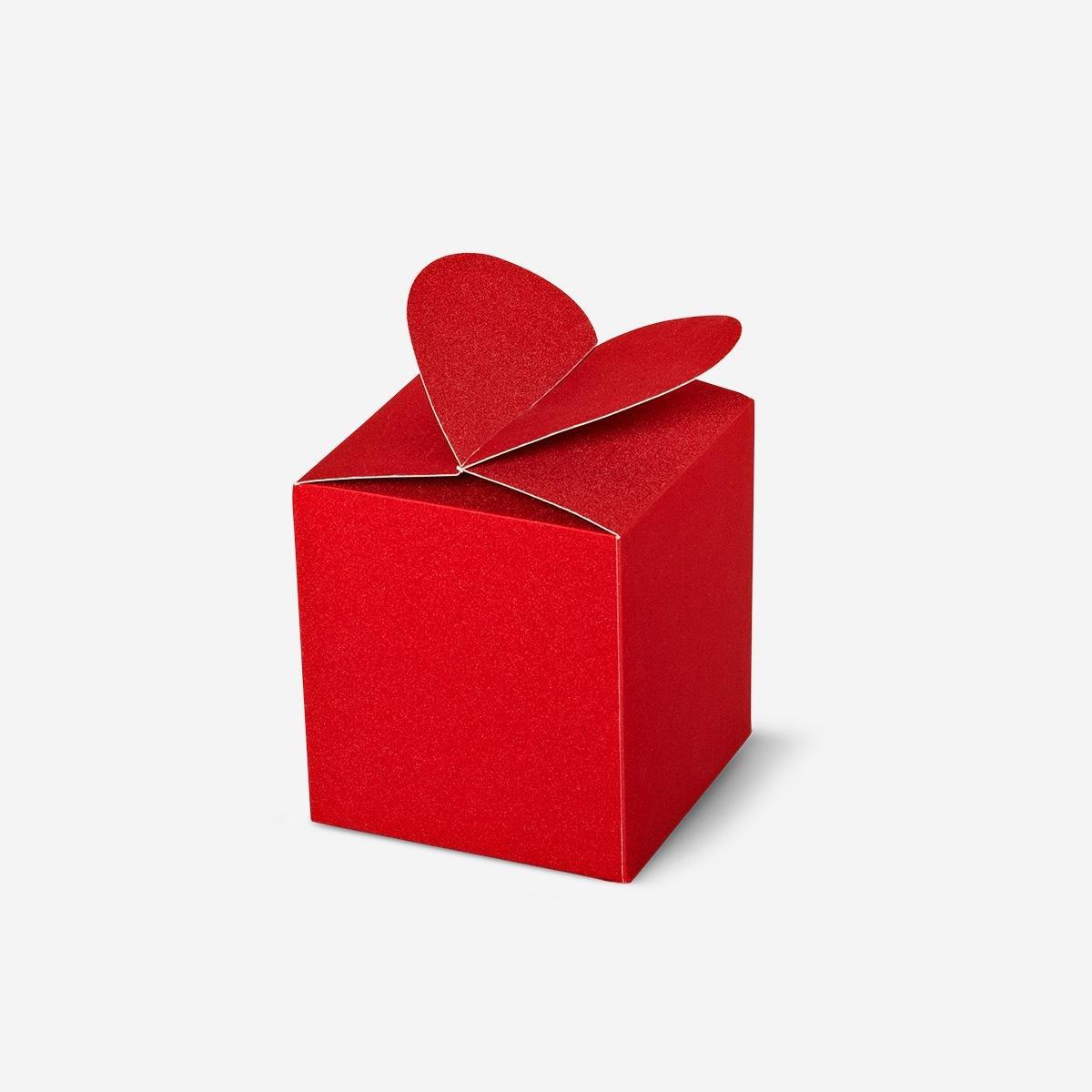 Red foldable red gift box