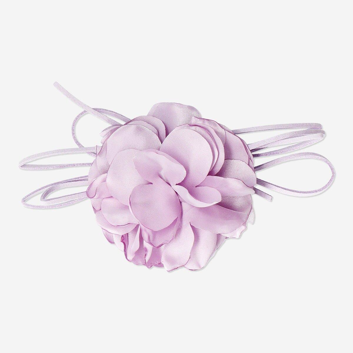 Purple Flower Necklace