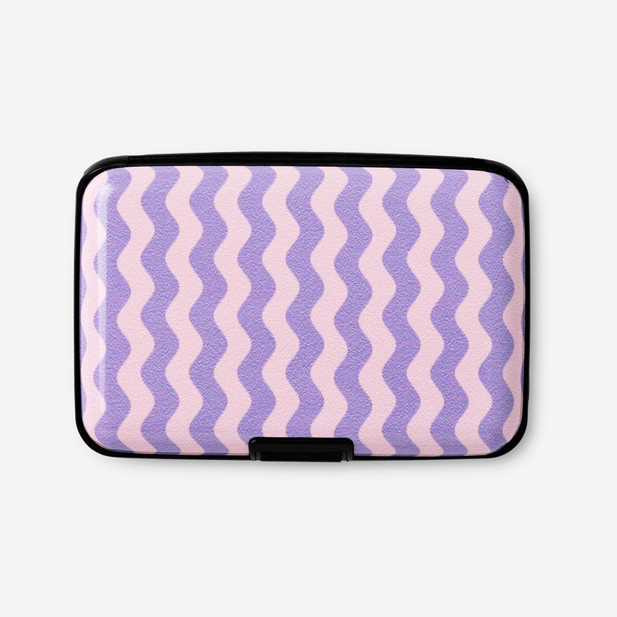 Pink card holder