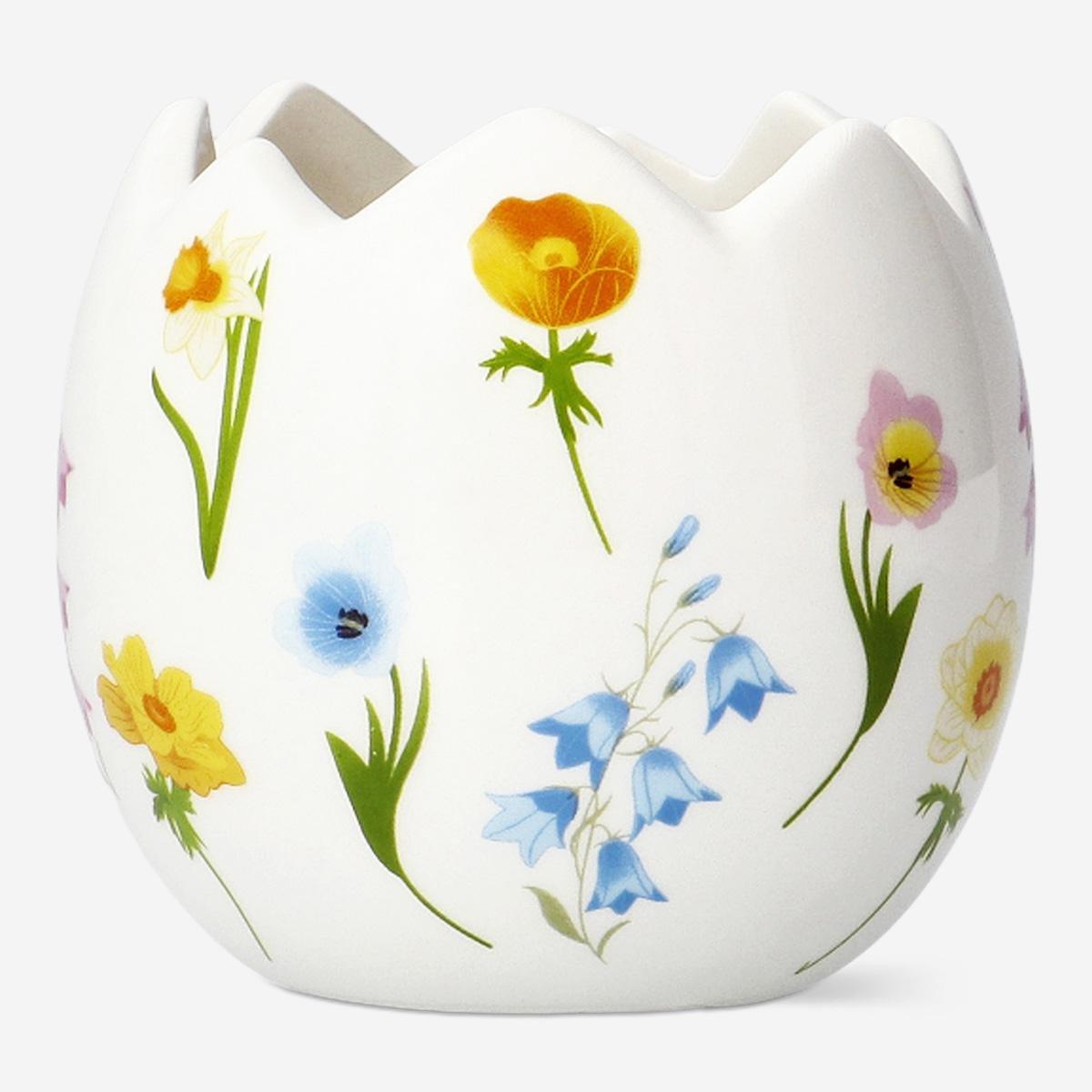 Multicolour Broken Eggshell Flowerpot