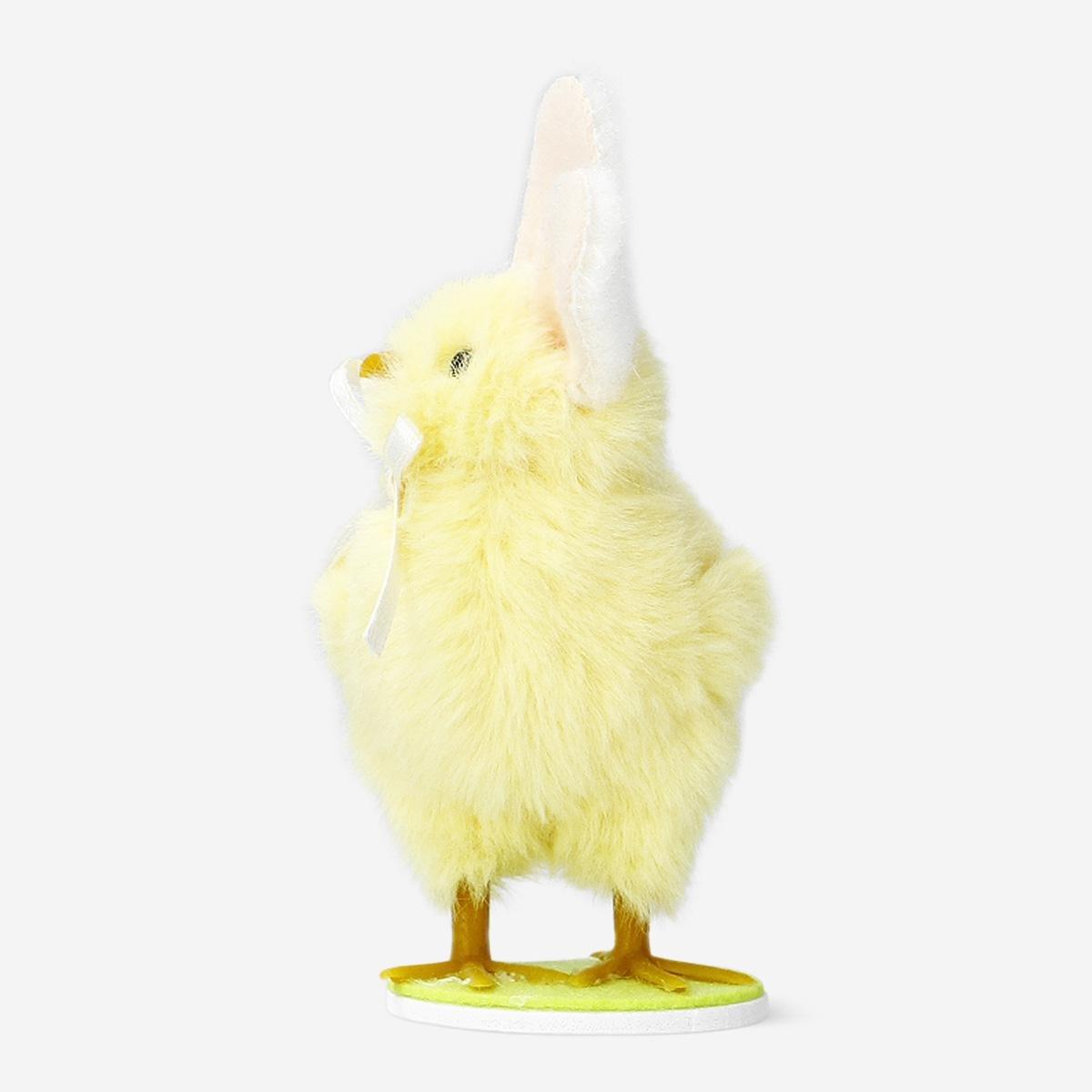Yellow Easter Chick With Bunny Ears - Small