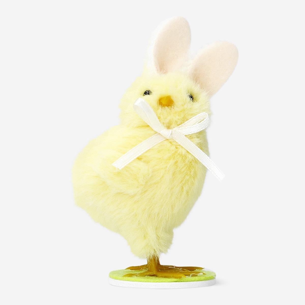 Yellow Easter Chick With Bunny Ears - Small
