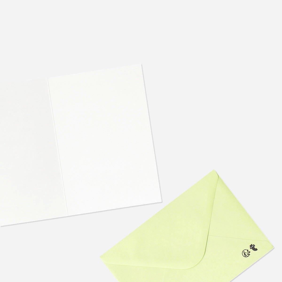 Multicolour Easter Bunny Card