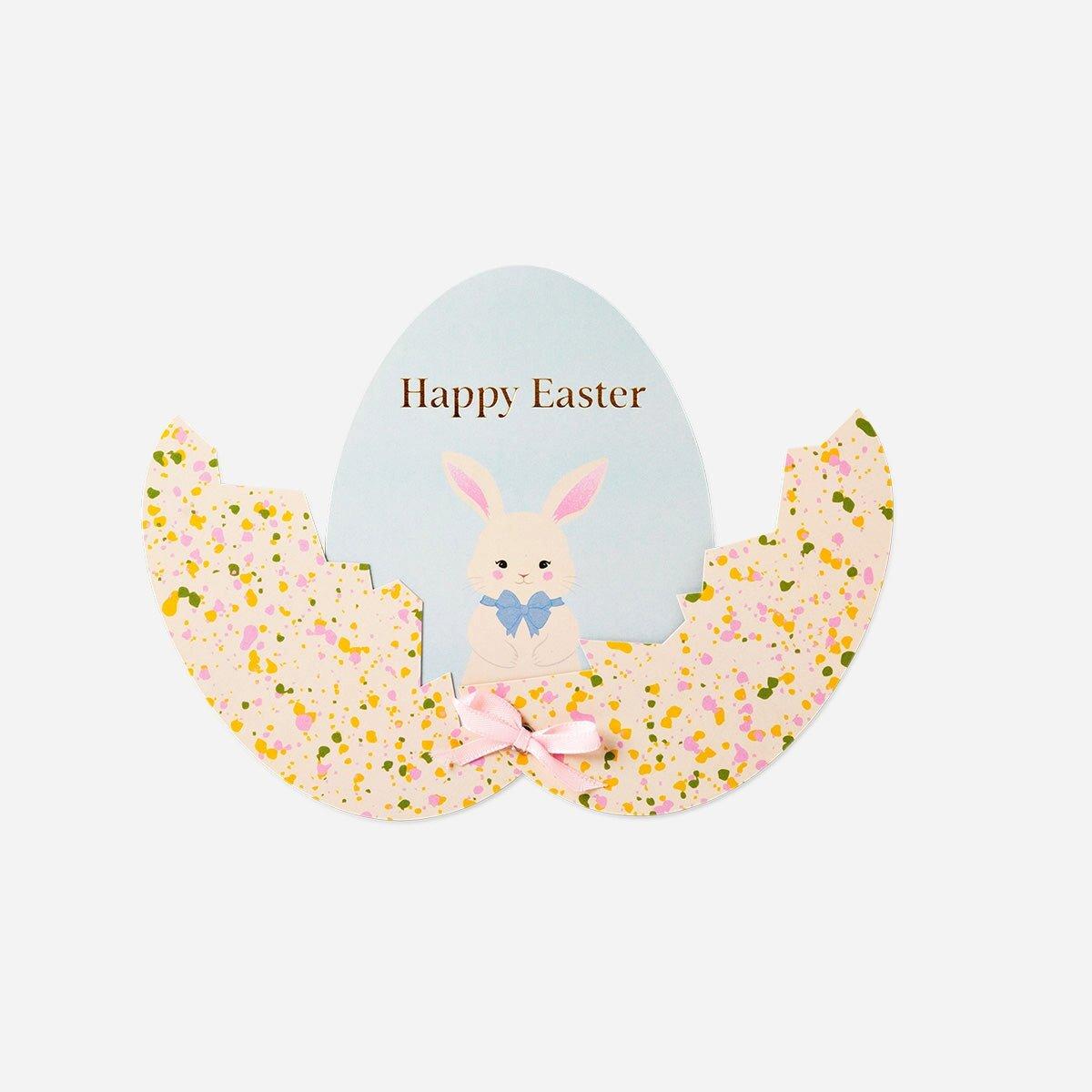 Multicolour Easter Egg Card