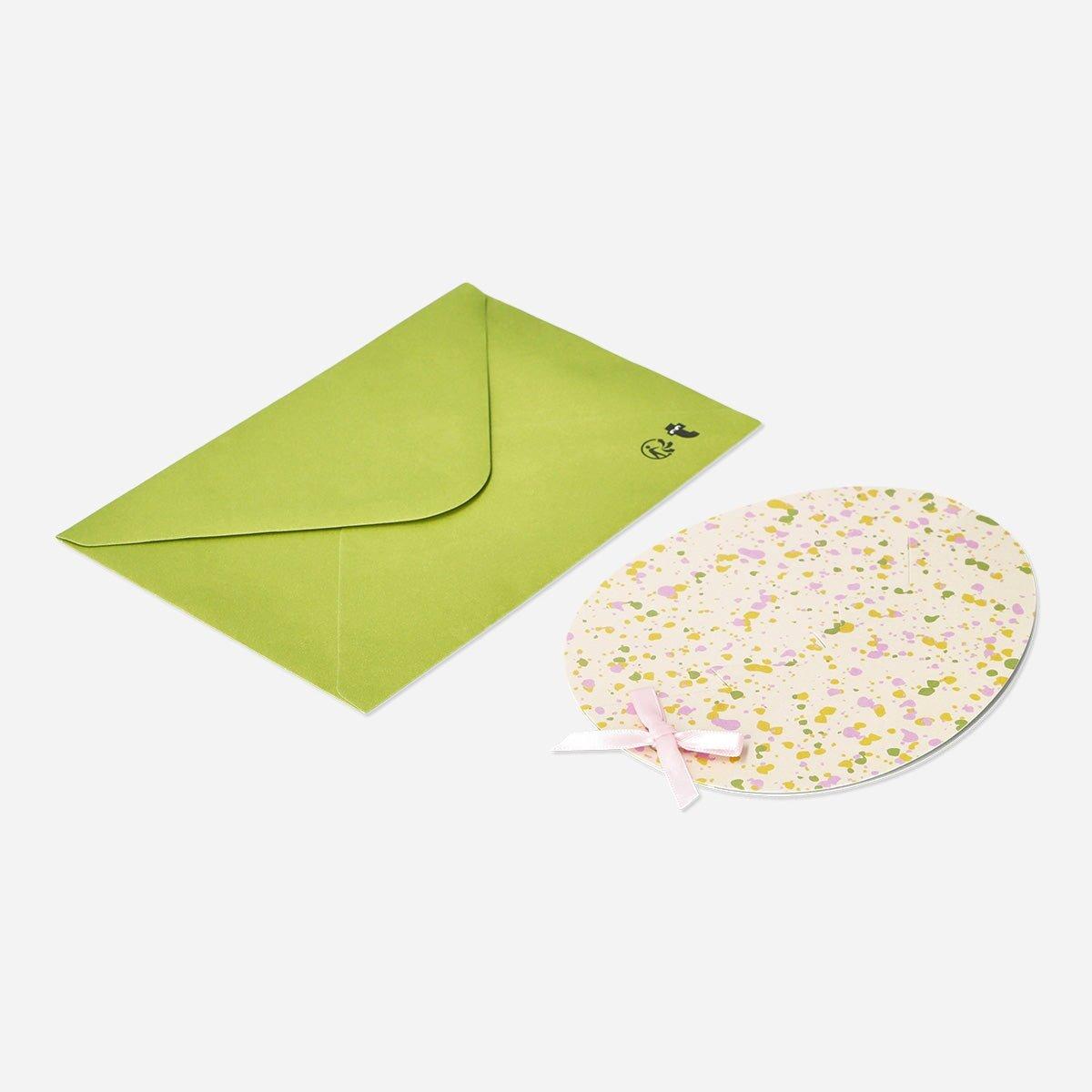 Multicolour Easter Egg Card