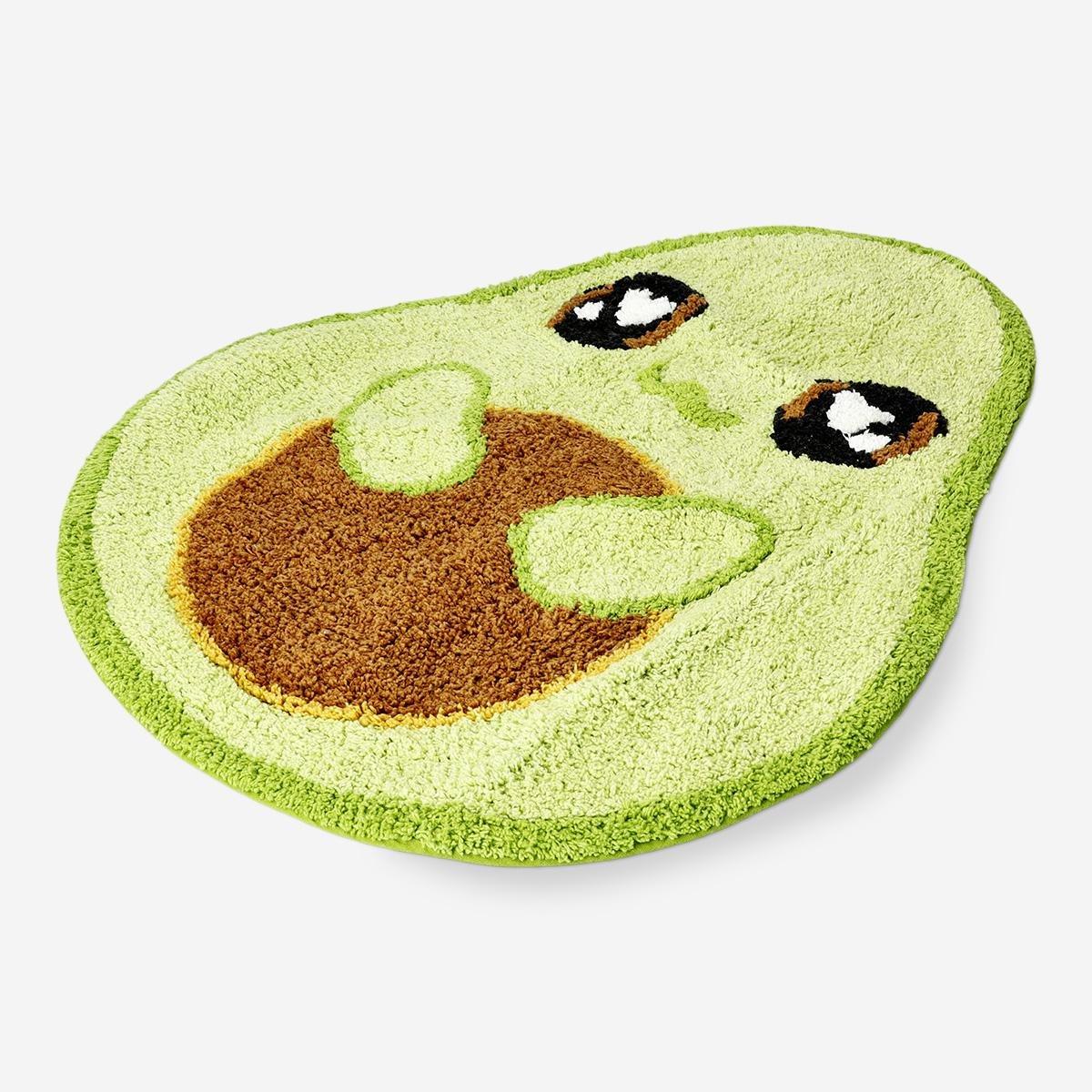 Multicolour Avocado Shaped Rug
