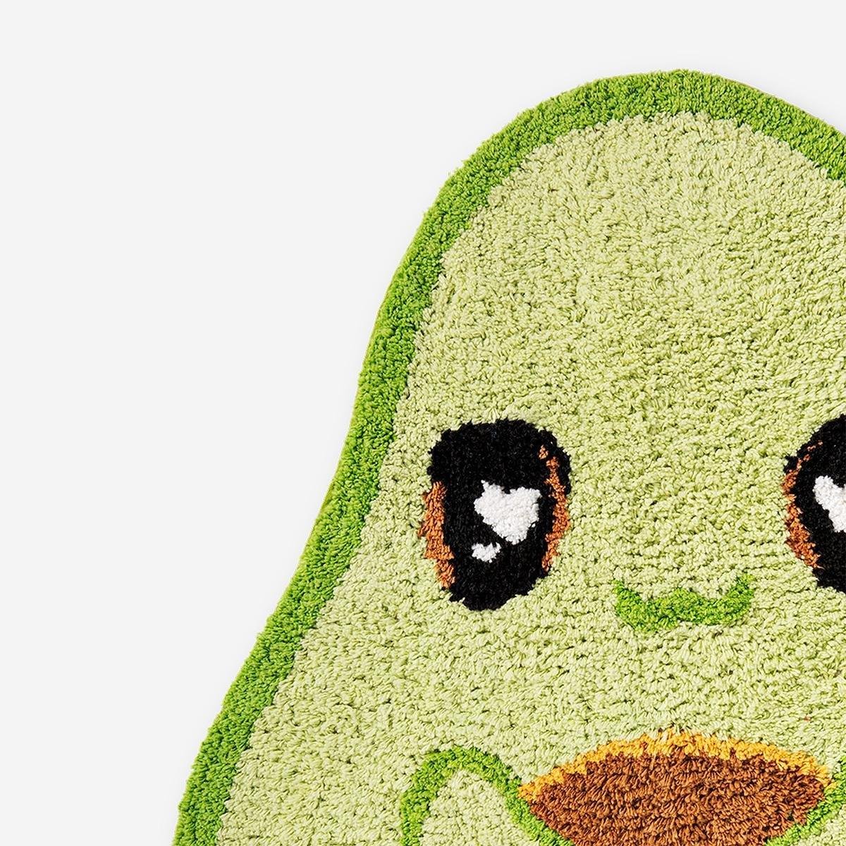 Multicolour Avocado Shaped Rug