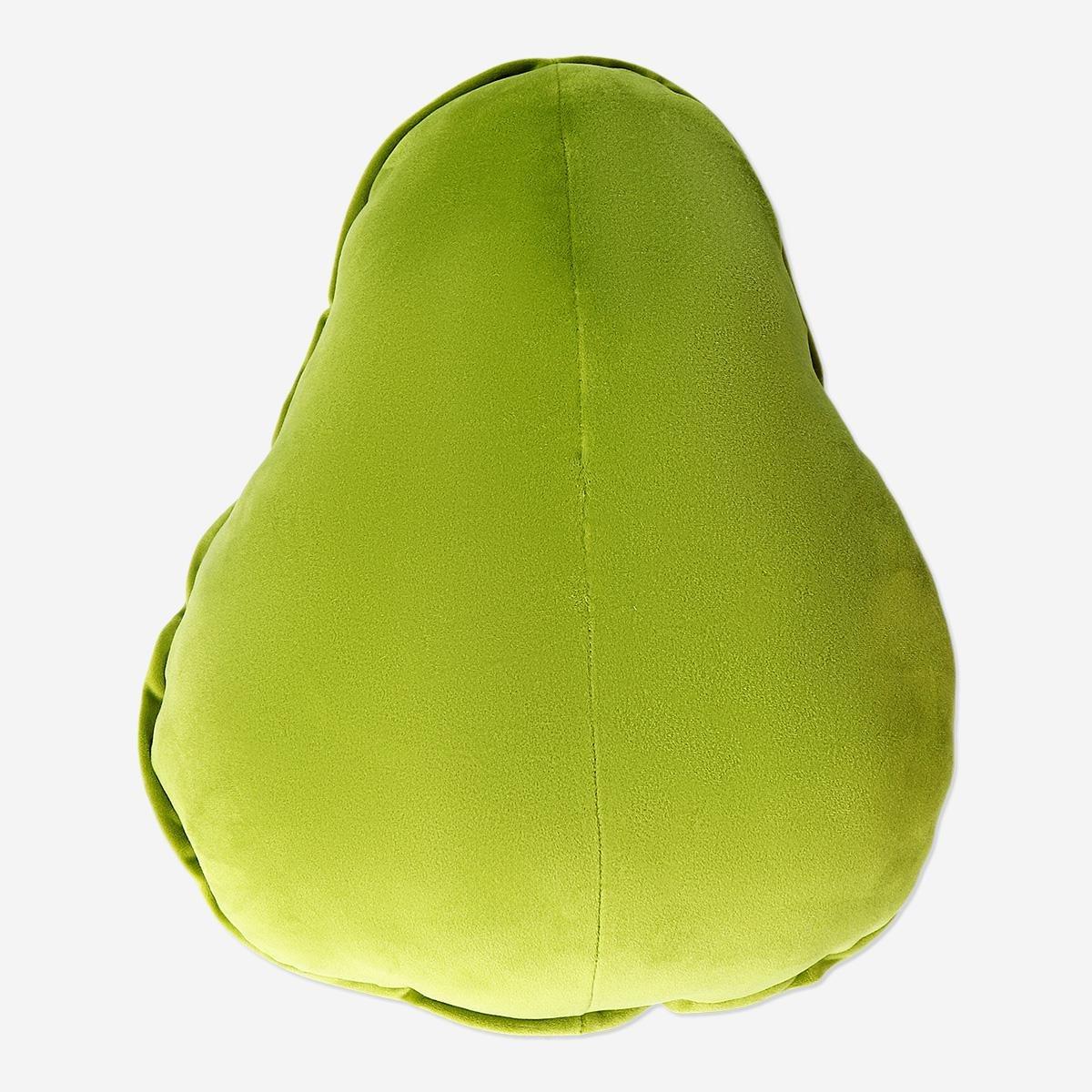Green Avocado Shaped Cushion