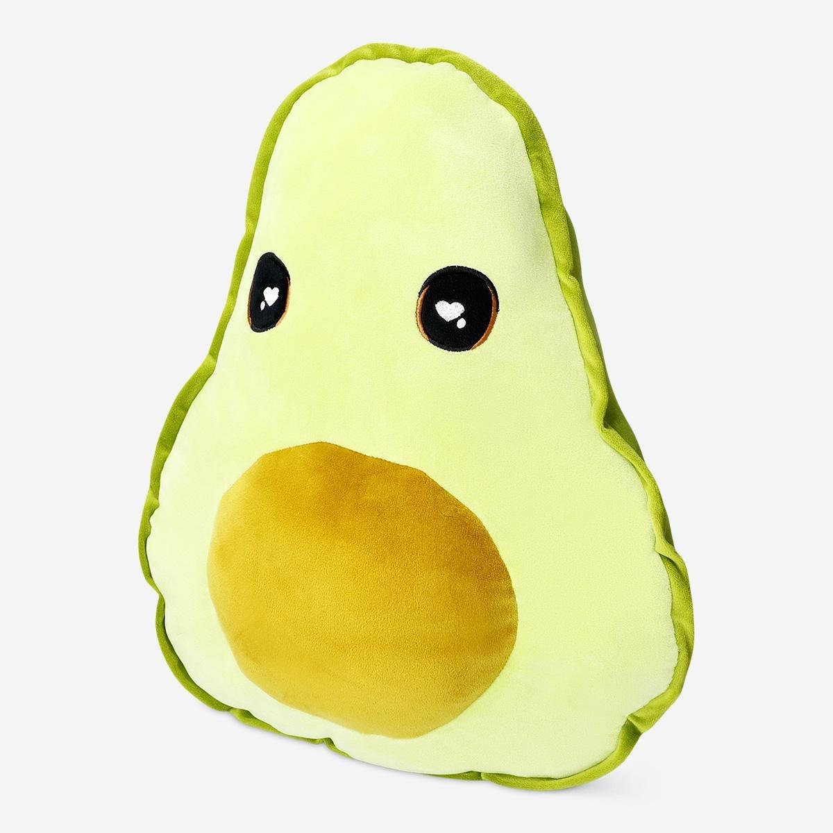 Green Avocado Shaped Cushion