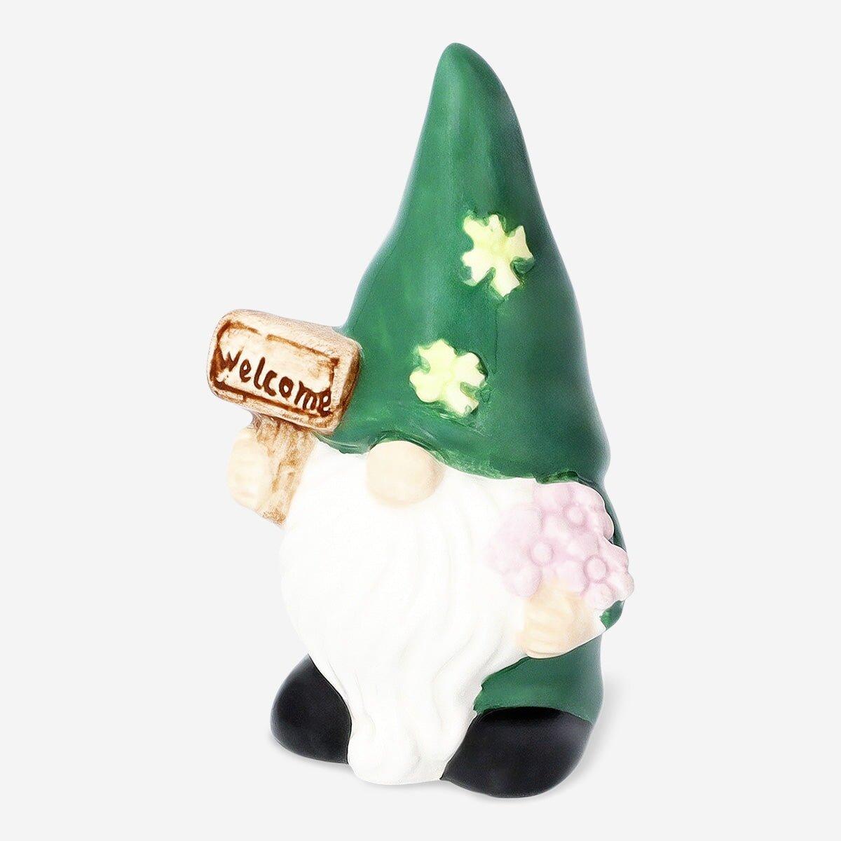 Green Garden Gnome - Small